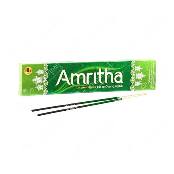 Amritha Incense Sticks, 24 Sticks, 2 in 1 Green Amritha