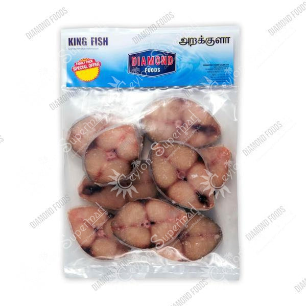 Buy Diamond Frozen King Fish Family Pack, 1.3kg from Ceylon Supermart
