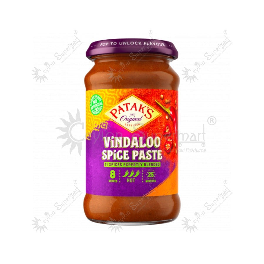 Patak's Vindaloo Spice Paste 283-Ceylon Supermart