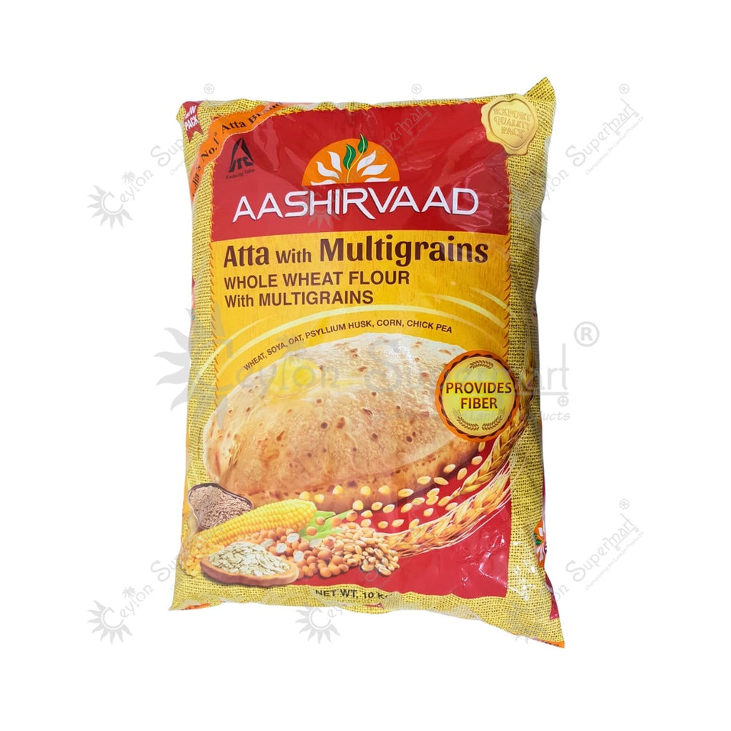 Aashirvaad Multigrain Wheat Flour | Atta with Multigrain 10 kg-Ceylon Supermart