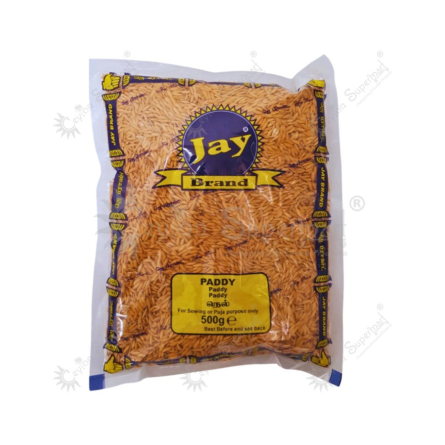 Jay Brand Paddy | Raw Rice Seeds 500g-Ceylon Supermart