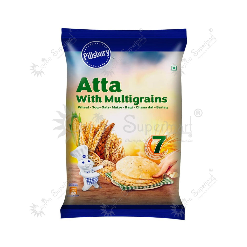 Pillsbury Multigrain Wheat Flour | Multigrain Atta 5 kg-Ceylon Supermart