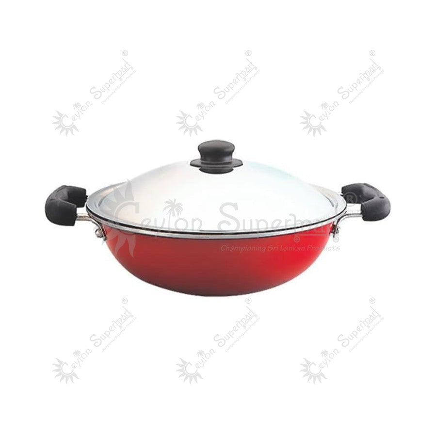 Anantha Non-Stick Hopper Pan | Appachetty | Kadai 18 cm-Ceylon Supermart