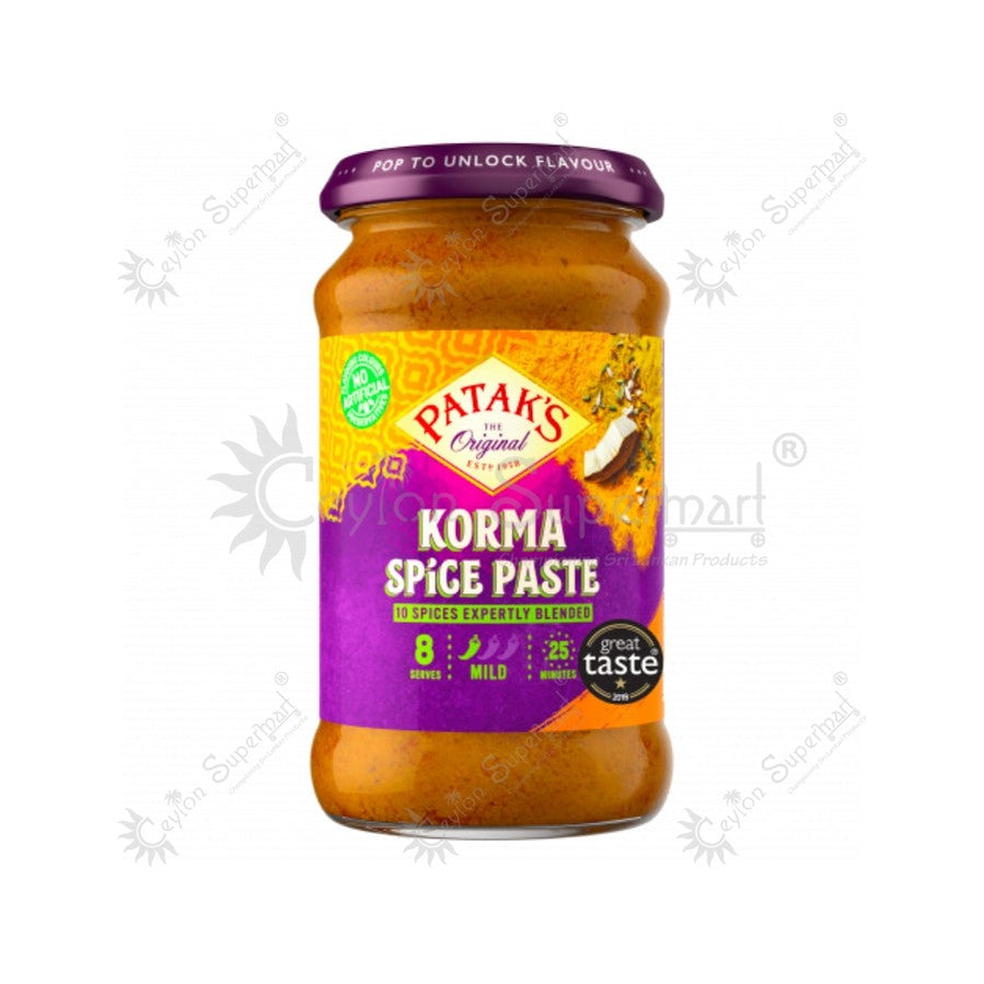 Patak's Korma Spice Paste 290g-Ceylon Supermart