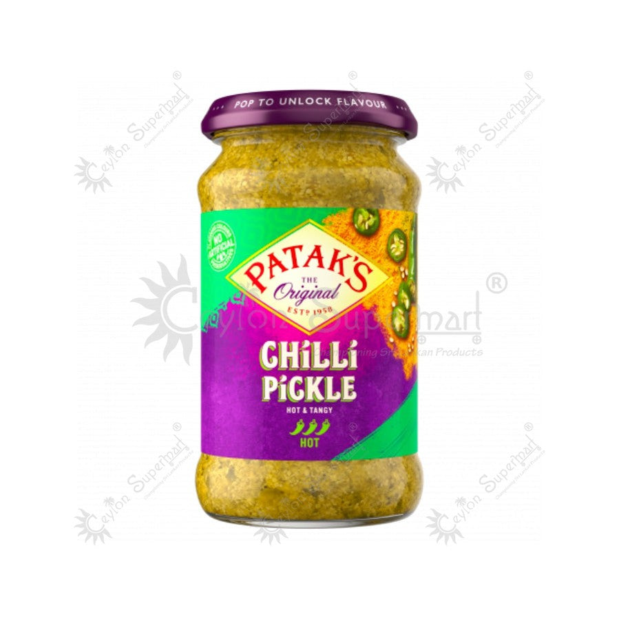 Patak's Chilli Pickle 283g-Ceylon Supermart