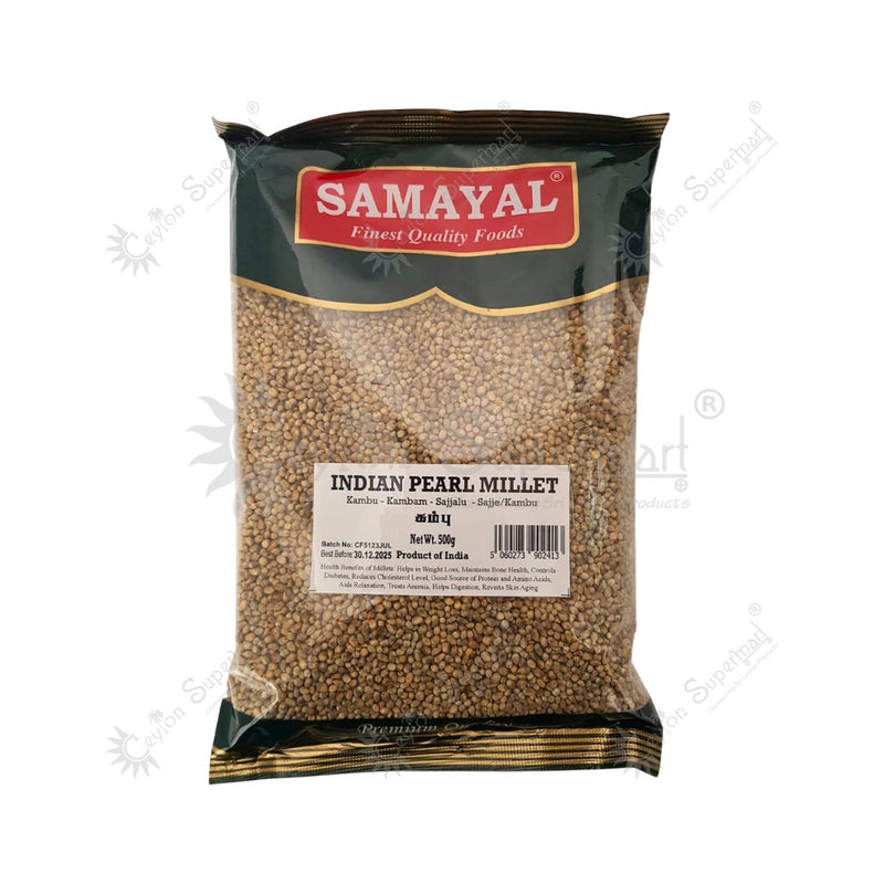 Samayal Indian Pearl Millet | Kambu | Kamban | Sajjalu 500g-Ceylon Supermart