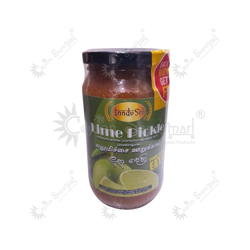 Indu Sri Lunu Dehi | Lime Pickle 425g-Ceylon Supermart