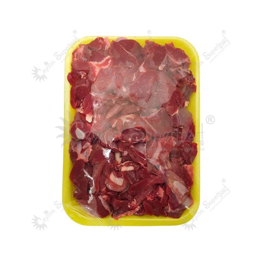 Fresh Diced Boneless Sambar Red Deer Meat 1 kg-Ceylon Supermart