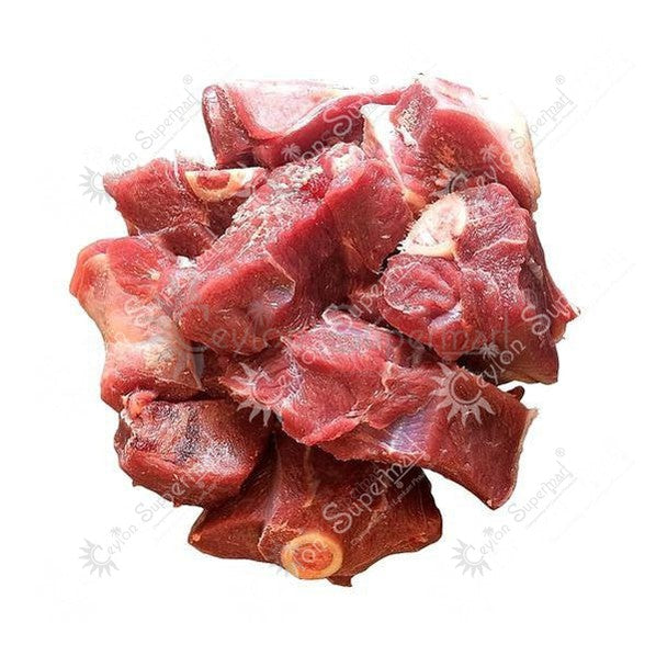 Frozen and Diced Goat Meat 1 kg Ceylon Supermart