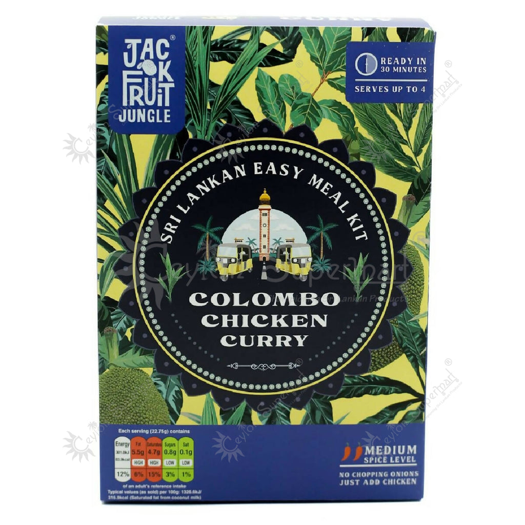 Jackfruit Jungle Sri Lankan Spicy Chicken Feast Easy Meal Kit Jackfruit Jungle Limited