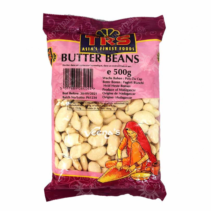 Buy TRS Butter Beans 500g from Ceylon Supermart in the UK