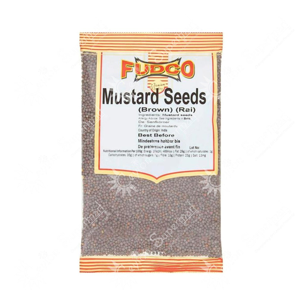 Fudco Brown Mustard Seeds | Rai,  100g Fudco