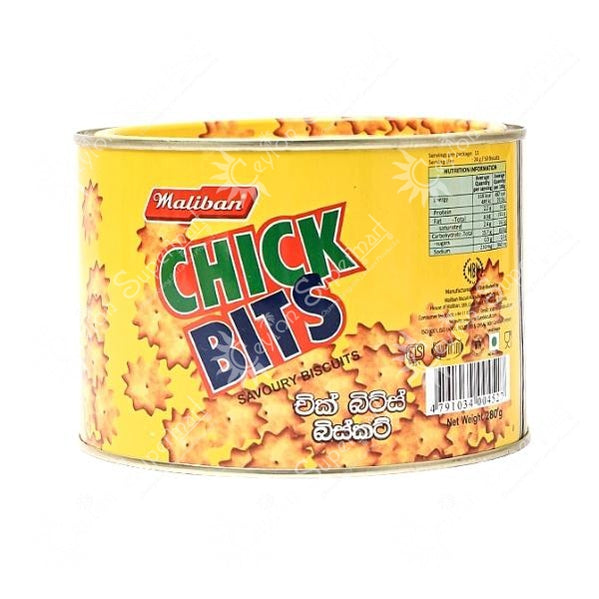 Buy Maliban Chick Bits Savoury Biscuits 270g from Ceylon Supermart in ...