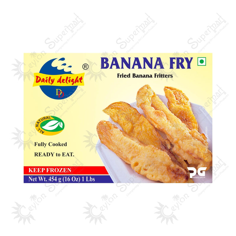 Delight Frozen Banana Fry 454g Daily Delight