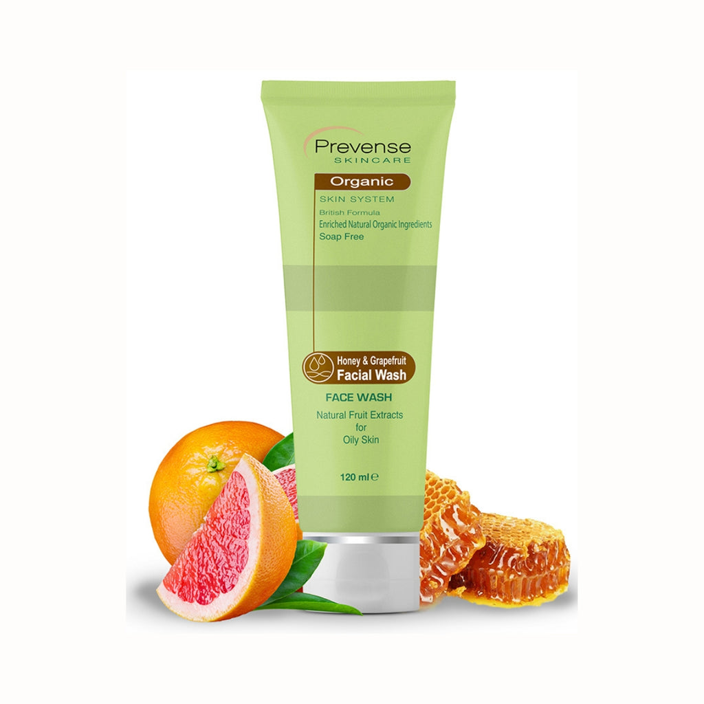 Copy of Prevense Herbal Carrot & Pumpkin Facial Wash for Mature Dry Skin 120ml British Cosmetics