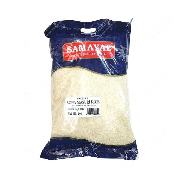 Samayal Andhra Sona Masoori Rice, 5kg Samayal