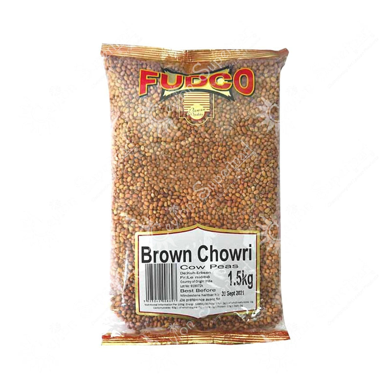 Fudco Brown Chowri | Cow Peas 1.5 kg Fudco