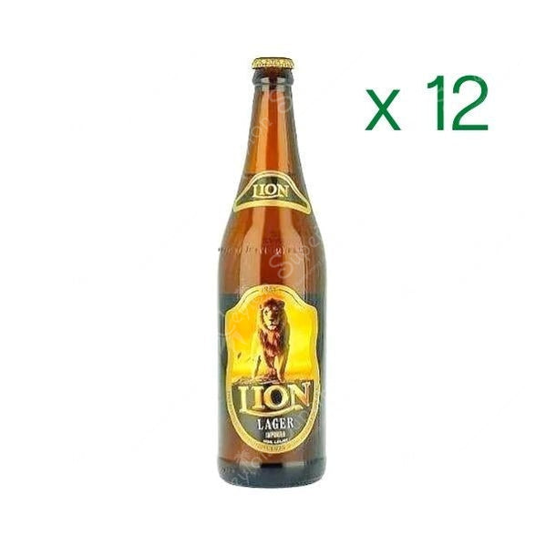 Lion Lager Beer 625ml | Box of 12 Lion