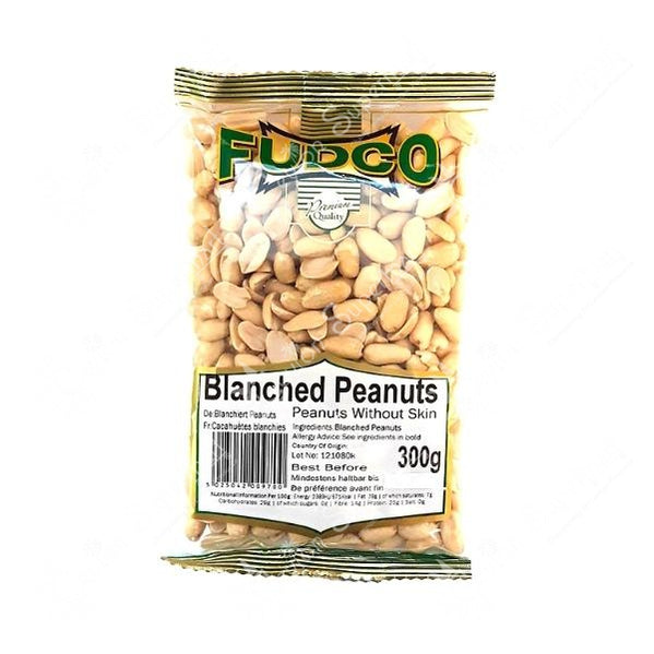 Fudco Blanched Peanuts, 300g Fudco