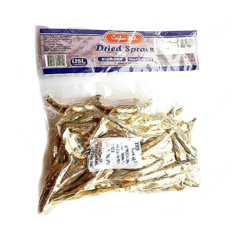 Ceylon Fish Headless Dried Sprats | Anchovy 200g Ceylon Fish