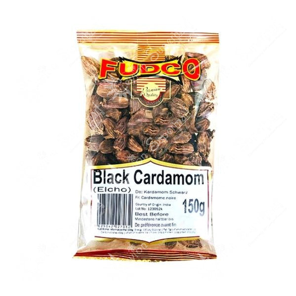 Fudco Black Cardamom Whole, 150g Fudco