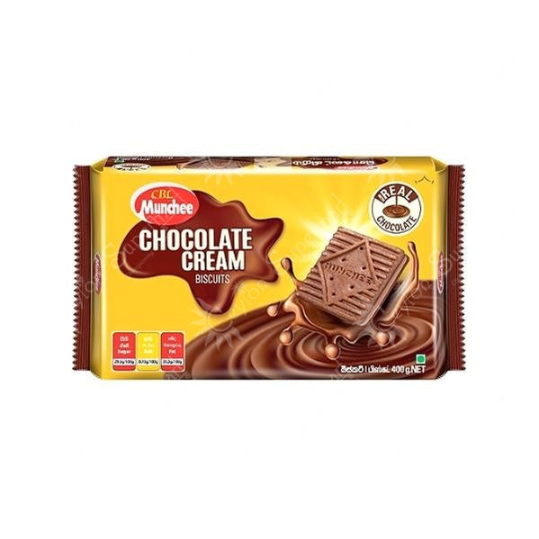 Munchee Chocolate Cream Biscuits, 400g Munchee