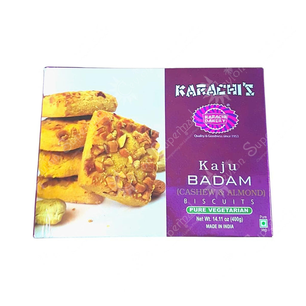 Karachi Bakery Kaju Badam | Cashew & Almond Biscuits 400g Karachi Bakery