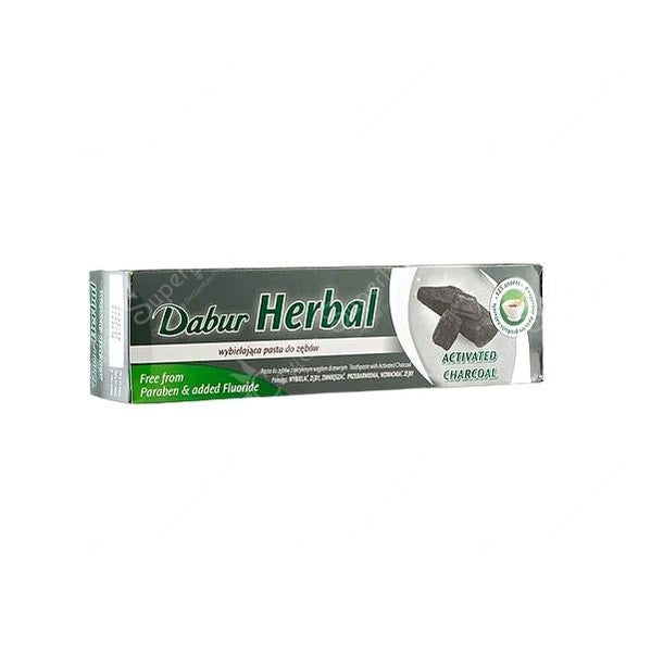 Dabur Herbal Activated Charcoal Toothpaste, 100ml Dabur