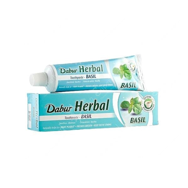 Dabur Herbal Toothpaste Basil, 100ml Dabur