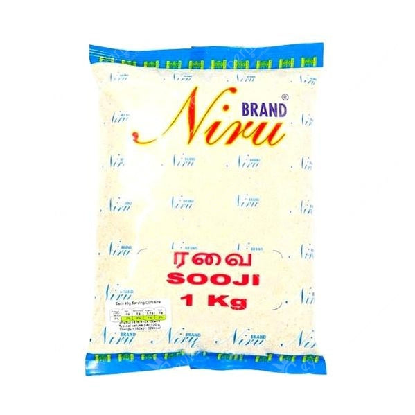 Niru Brand Sooji | Semolina, 1kg Niru