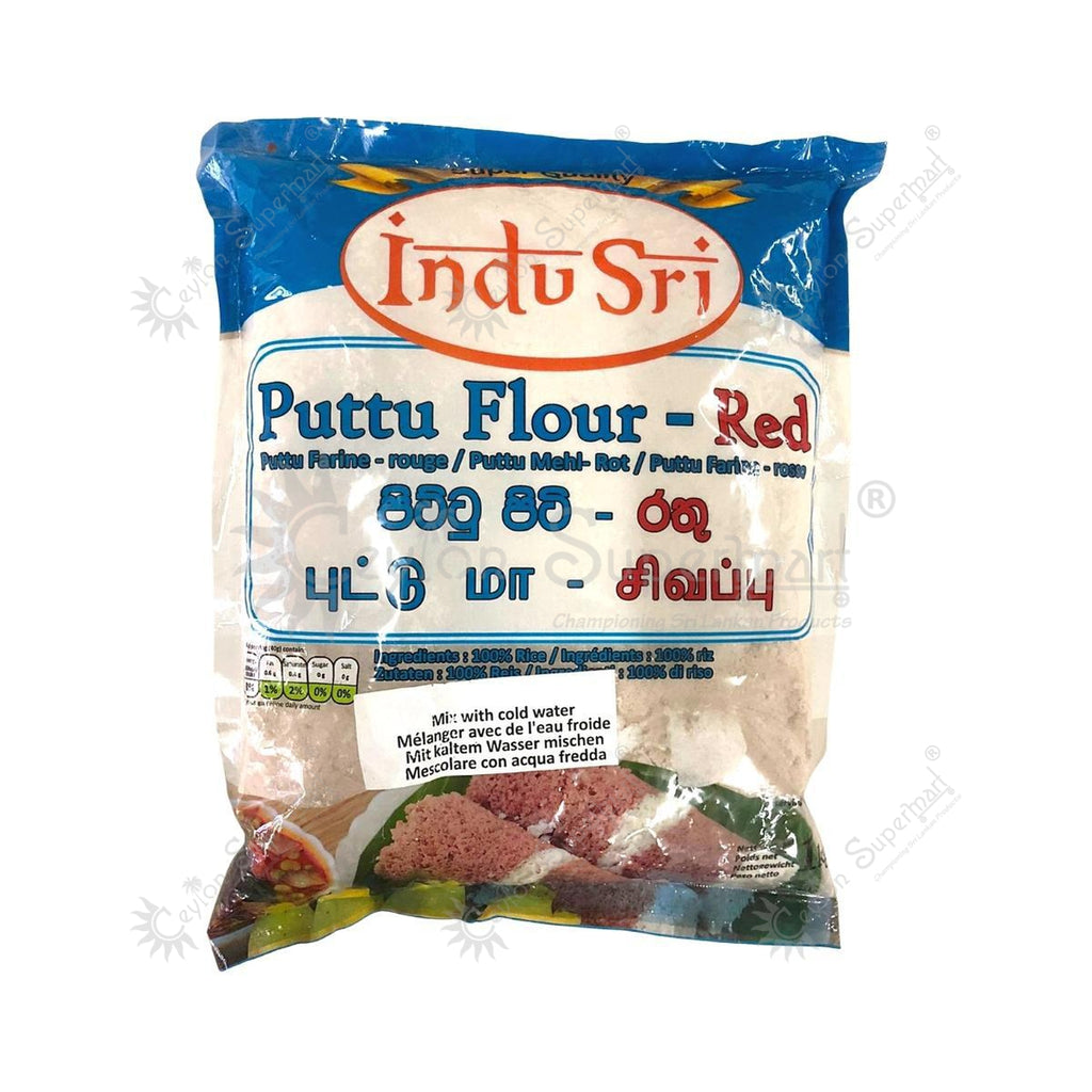 Indu Sri Red Puttu Flour 1 kg Indu Sri