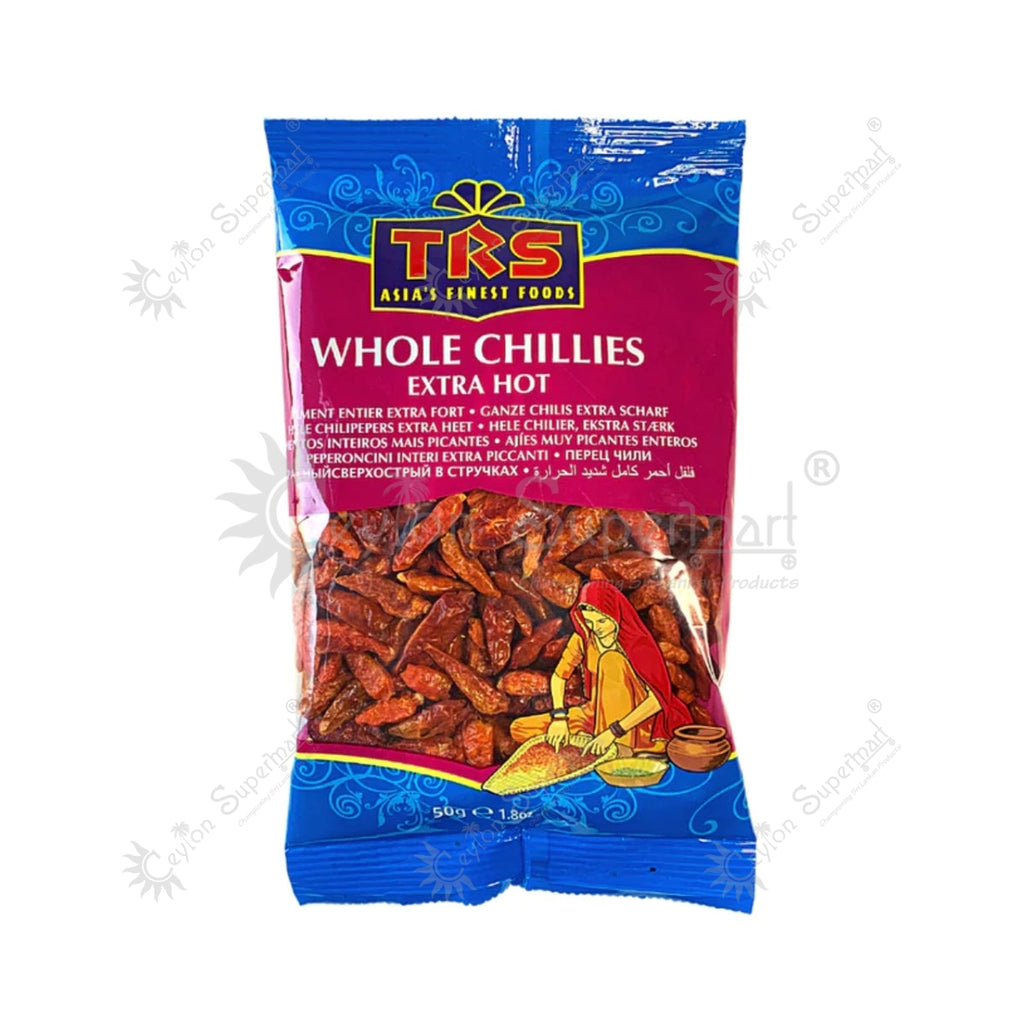 TRS Whole Extra Hot Chilli 50g TRS