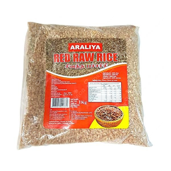 Araliya Red Raw Rice, 1kg Araliya