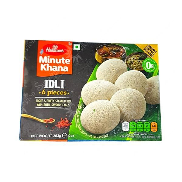 Haldiram's Frozen Idli with Coconut Chutney | 6 Pieces, 283g Haldiram's