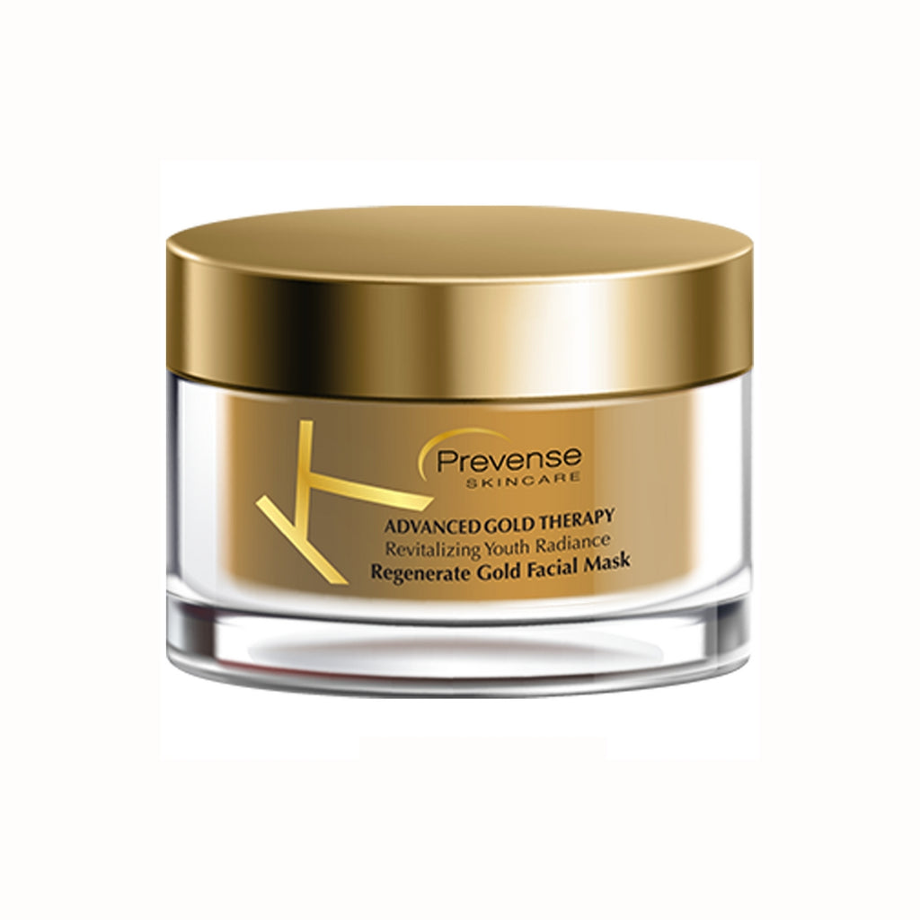 Prevense Herbal Regenerate Gold Facial Mask 30ml British Cosmetics
