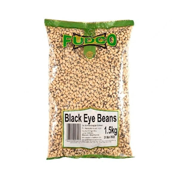 Fudco Black Eye Beans, 1.5kg Fudco