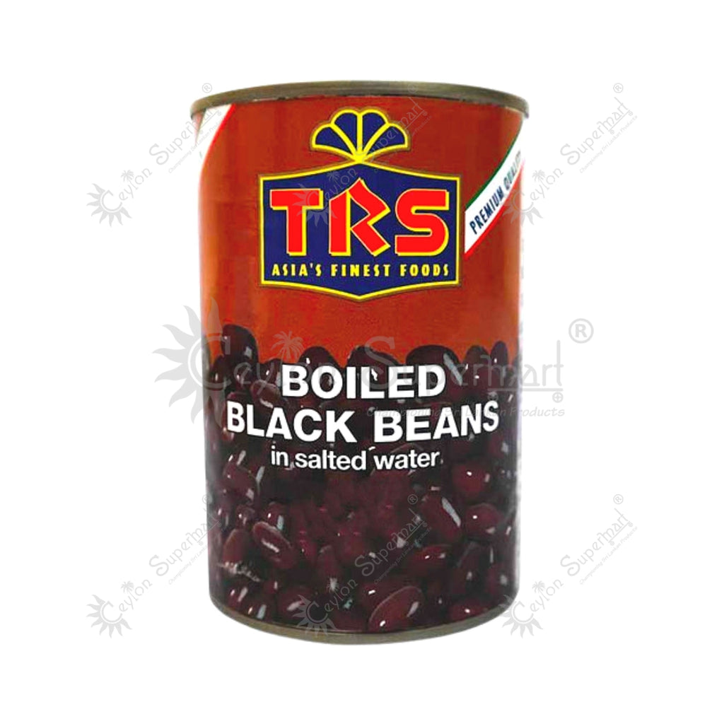 TRS Boiled Black Beans | Turtle Beans in Salted Water 400g TRS