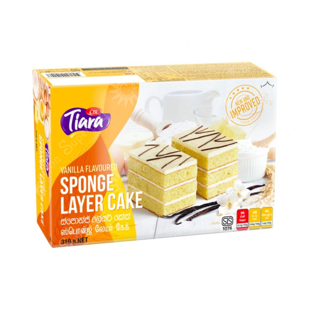 Munchee Tiara Vanilla Sponge Layer Cake 310g Munchee