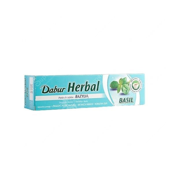Dabur Herbal Toothpaste Basil, 100ml Dabur
