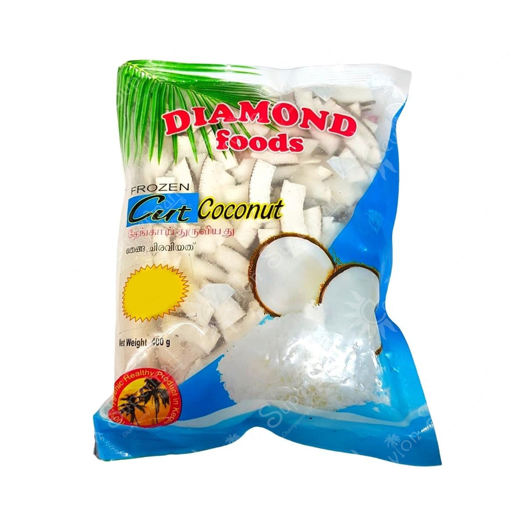 Diamond Foods Frozen Cut Coconut, 400g Diamond Foods