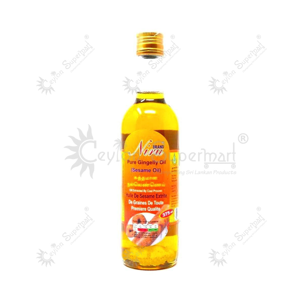 Niru Pure Gingelly Oil | Sesame Oil 375ml Niru