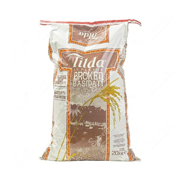 Tilda Superior Broken Basmati Rice, 20kg Tilda
