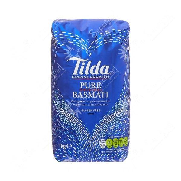 Tilda Pure Basmati Rice, 1kg Tilda