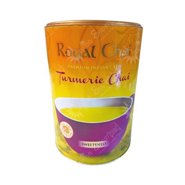 Royal Chai Premium Instant Tea | Turmeric Chai | Sweetened 400g Royal Chai