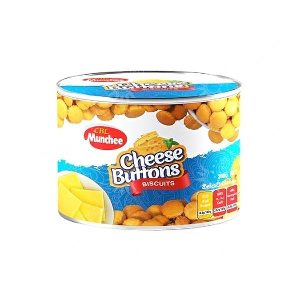 Munchee Cheese Button Biscuits, 215g Munchee