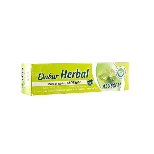 Dabur Herbal Toothpaste with Aloe Vera, 100ml Dabur