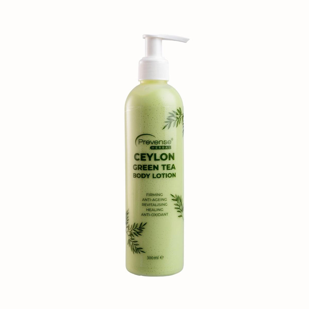 Prevense Herbal Ceylon Green Tea Body Lotion 300ml British Cosmetics