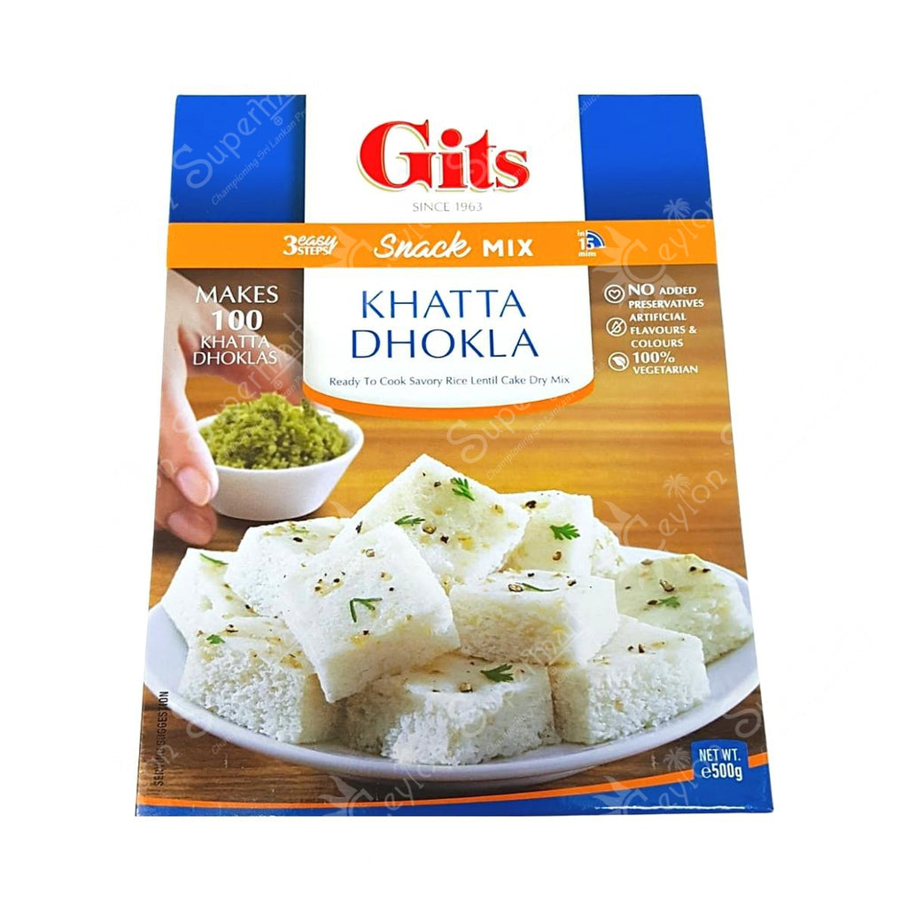 Gits Khatta Dhokla Snack Mix 500g Gits