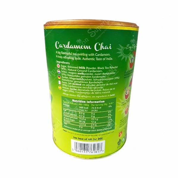 Royal Chai Premium Instant Tea | Cardamom Chai | Sweetened 400g Royal Chai