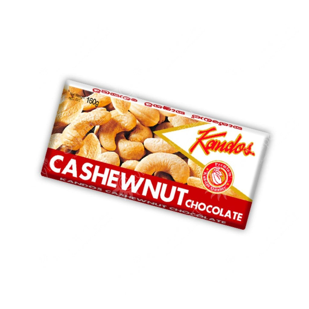 Kandos Cashew Nut Chocolate Large 160g Kandos